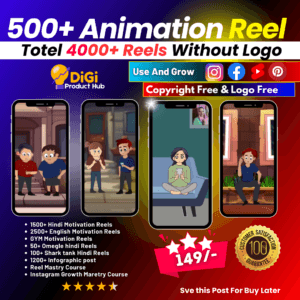 2d animation Reel Bundle by digiproducthub.in