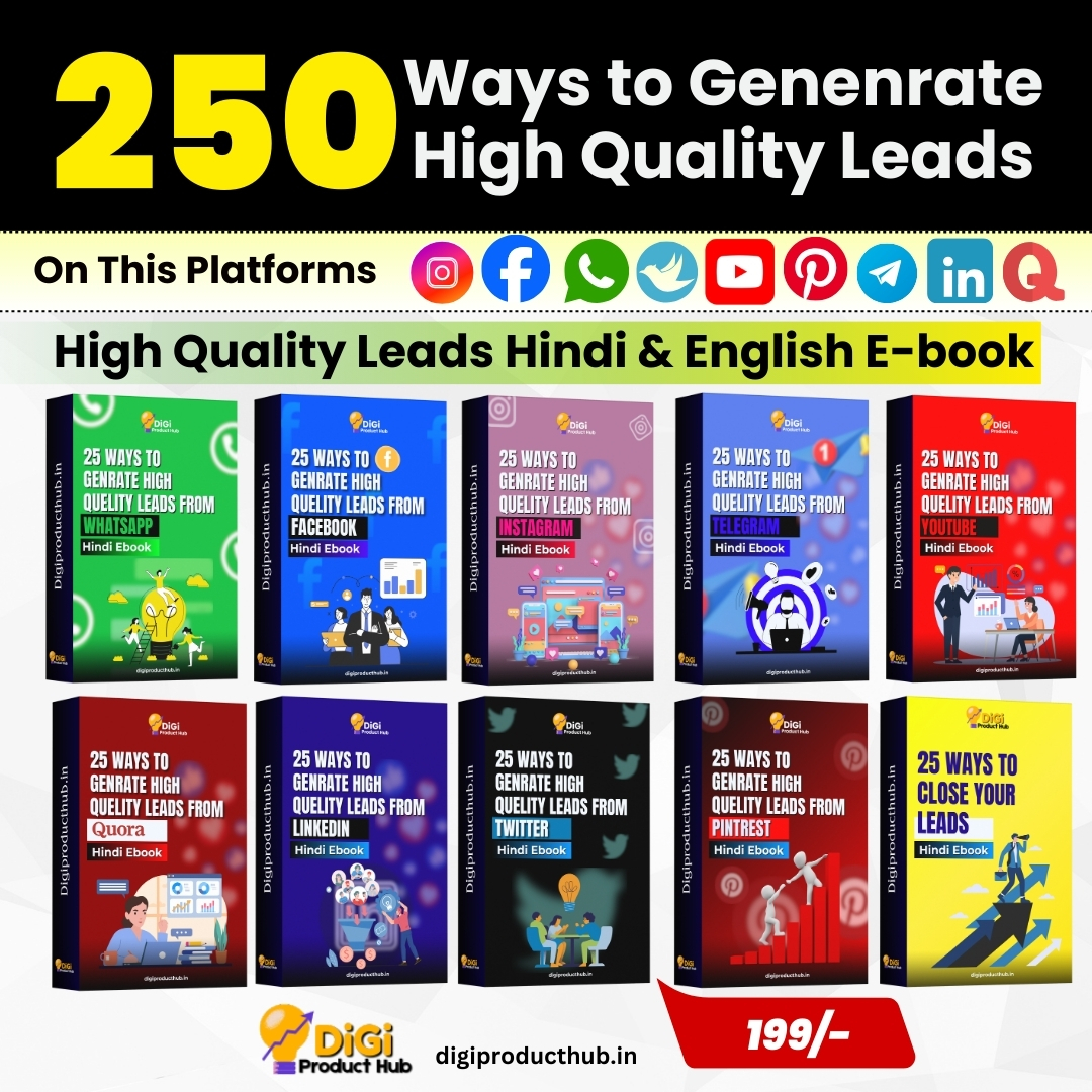 250 Ways to Generate High Quality Leads