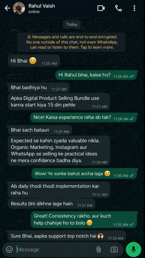 Customer feedback