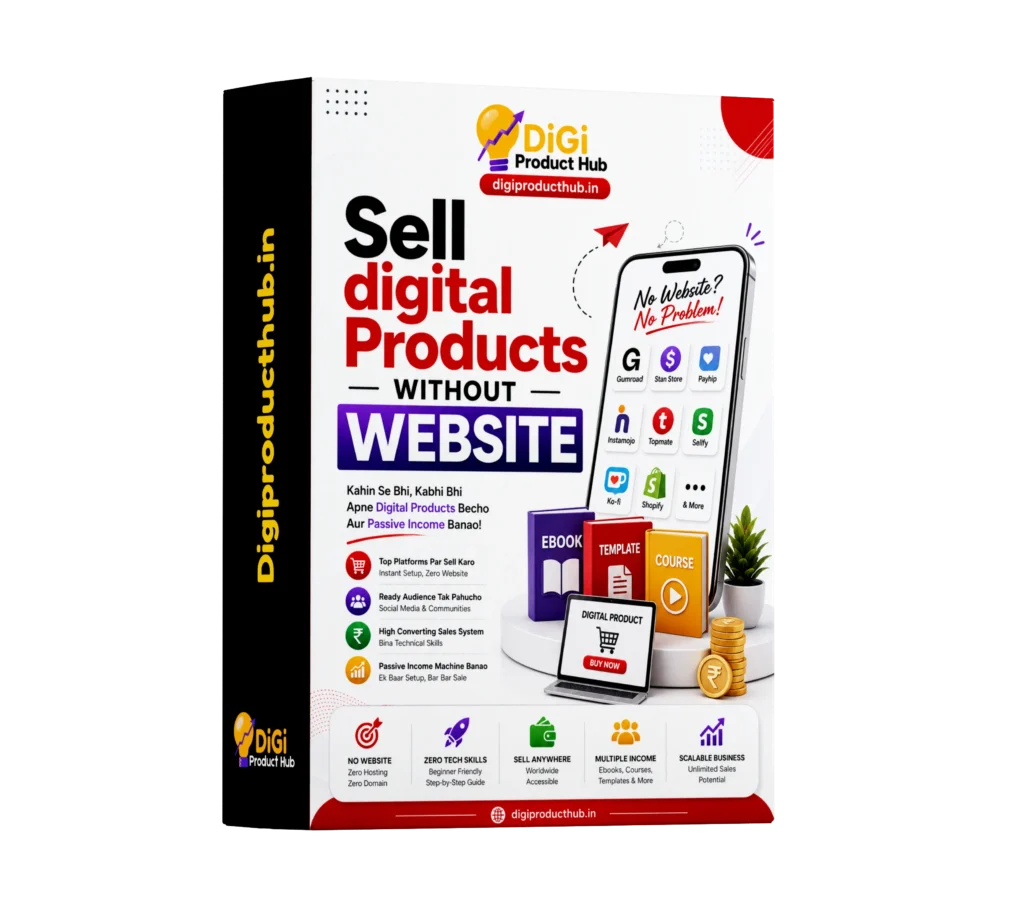 E-Book 17 — Sell Digital Product Without Website