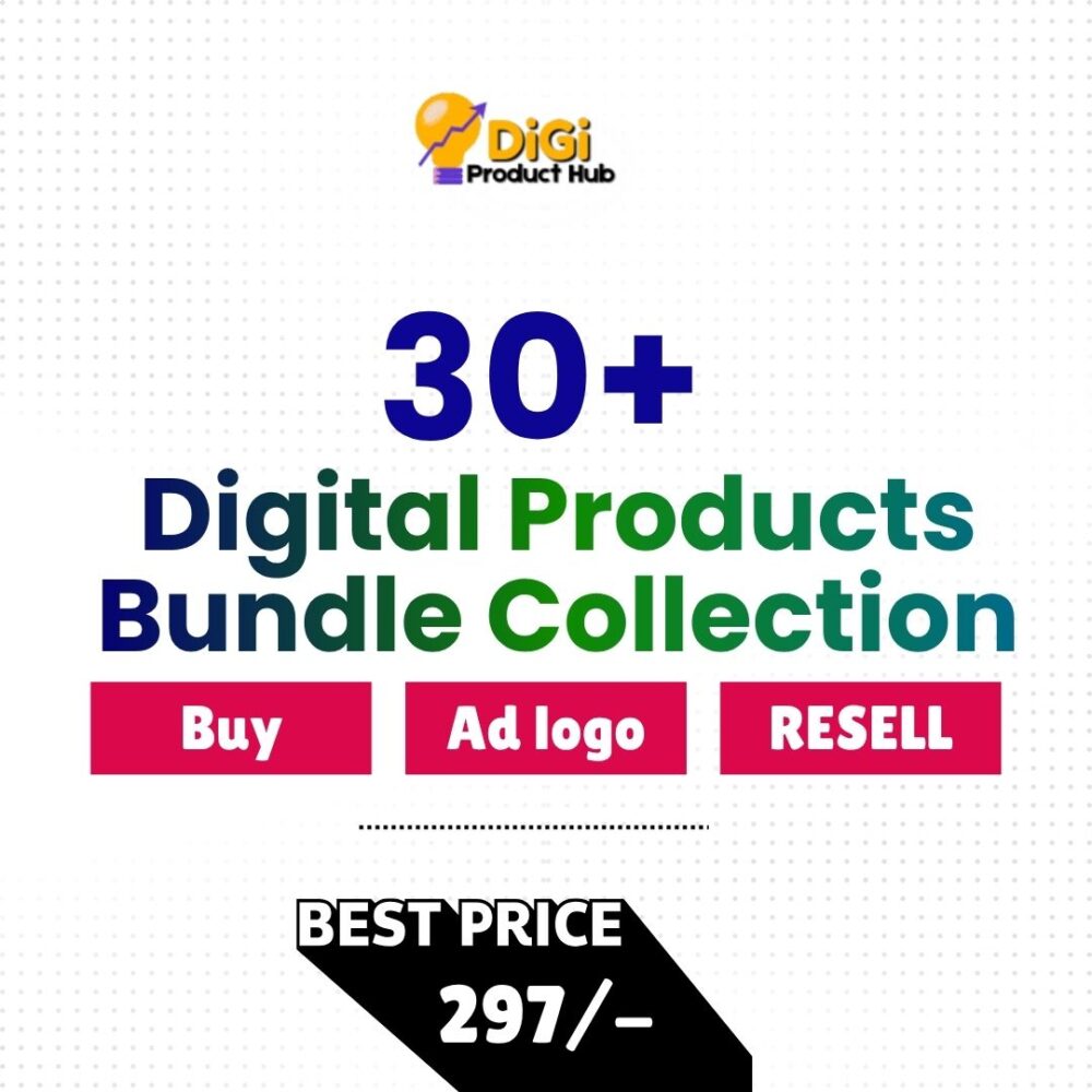 30+ Digital Products Mega Bundle Collection