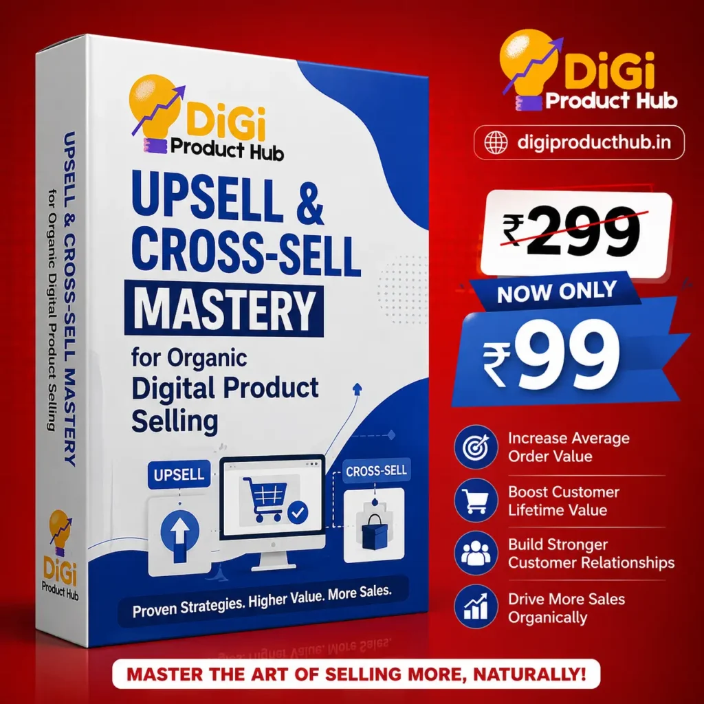 Upsell & Cross-Sell Mastery for Organic Digital Product Selling