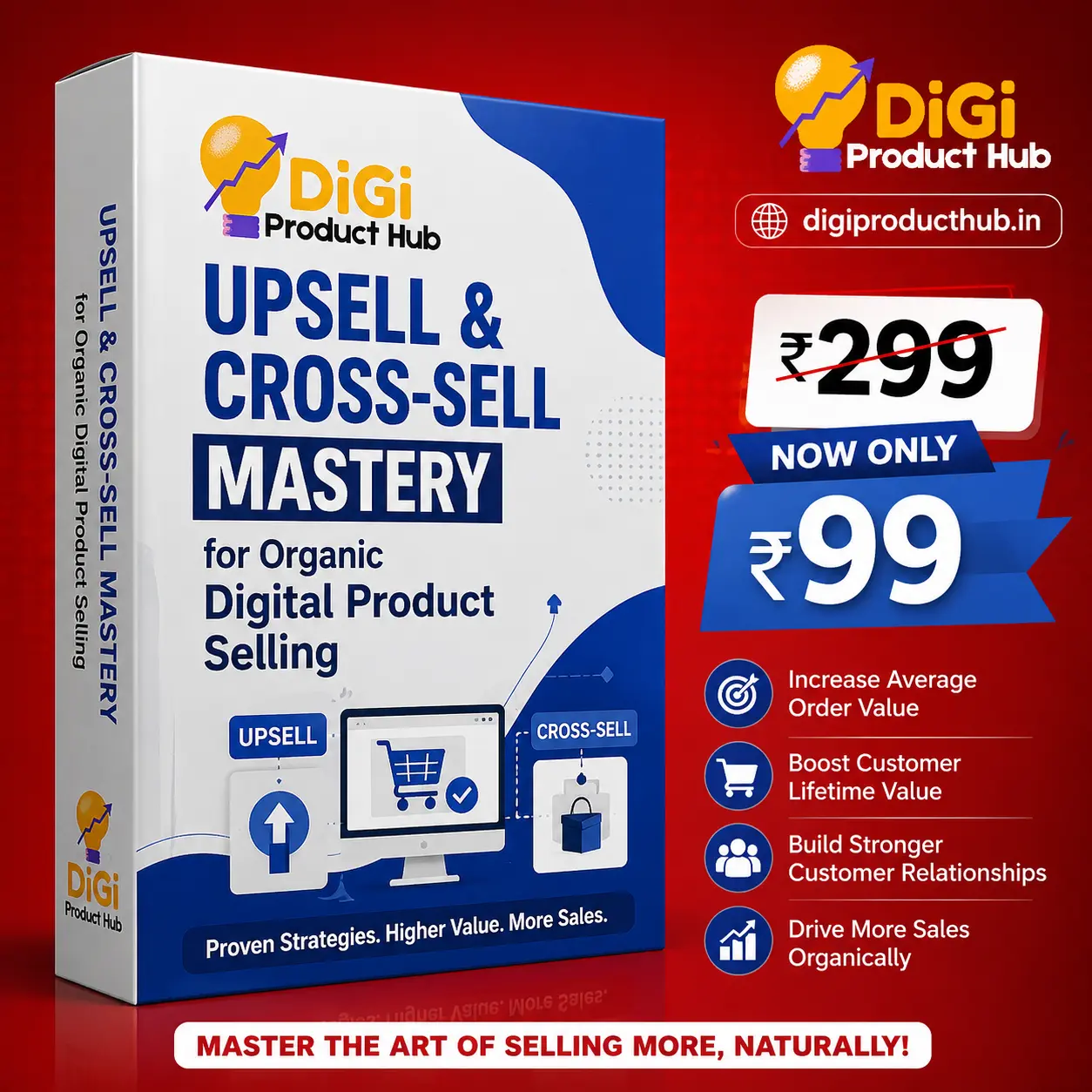 Upsell & Cross-Sell Mastery for Organic Digital Product Selling