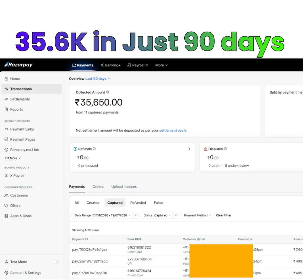 Organic sales result