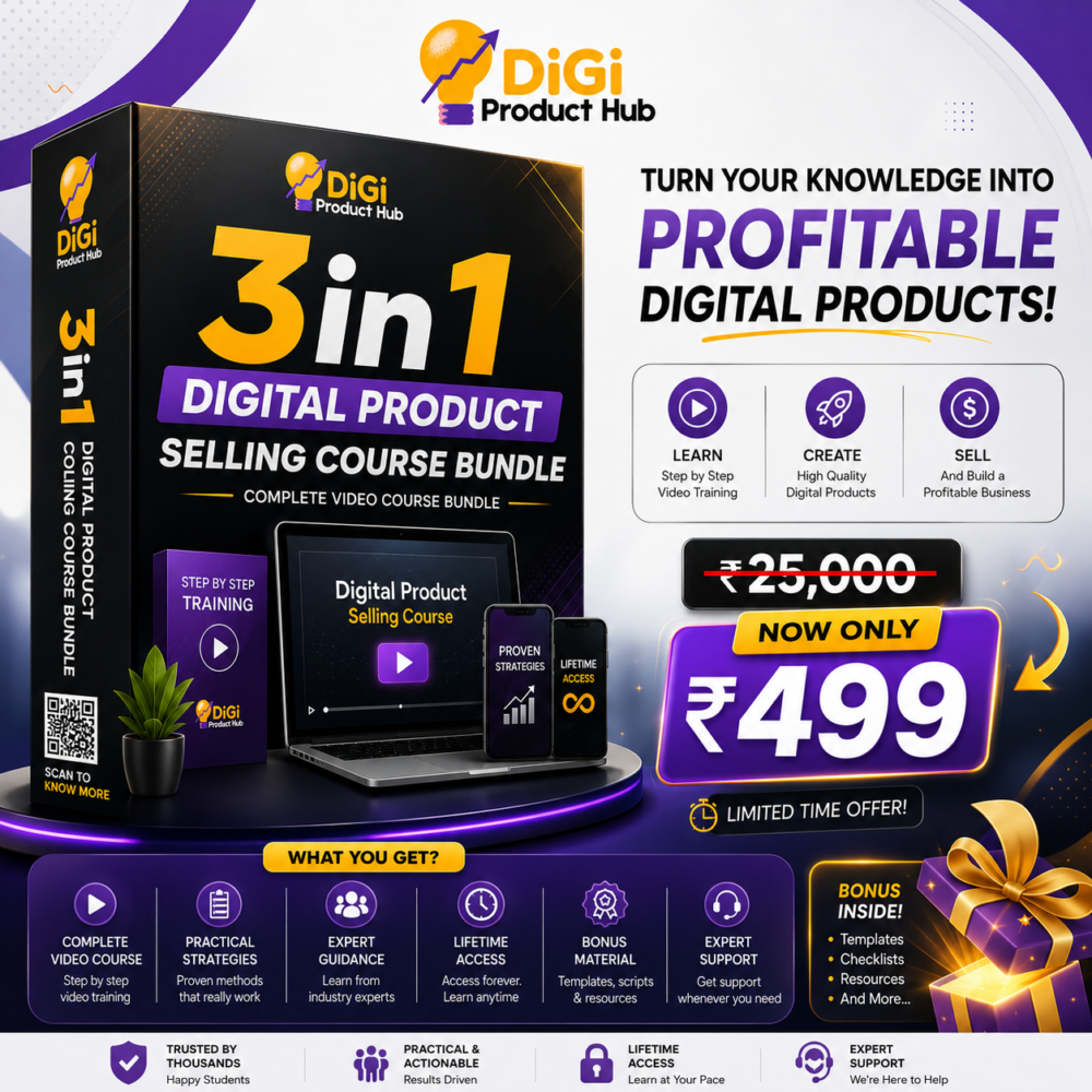Digital Product course bundl